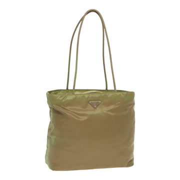 Prada Vela Tote Bag  Olive Green
