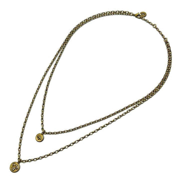 Double Chain Necklace Gold