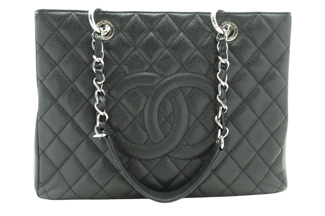 Classic Tote Black Caviar Leather
