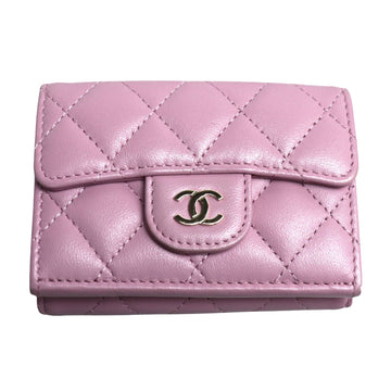 Classic Wallet Quilted Lambskin