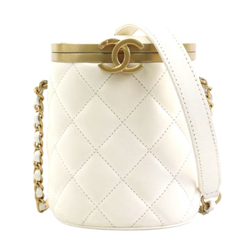 Chanel Vanity Case Quilted Leather
