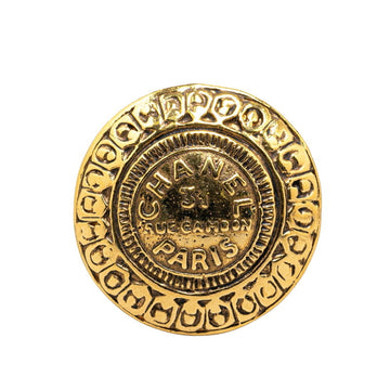 Vintage Chanel Button Gold