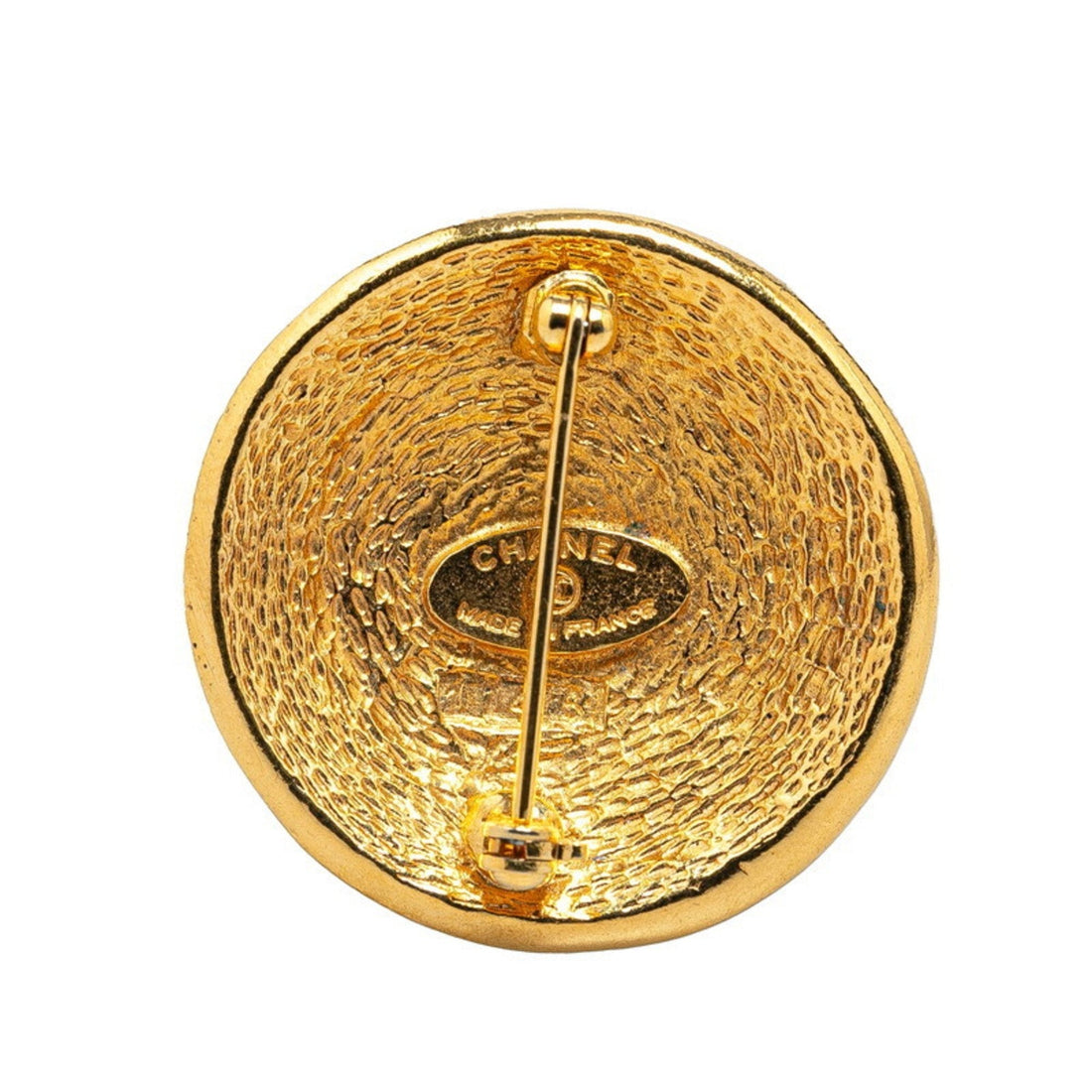 Vintage Chanel Button Gold