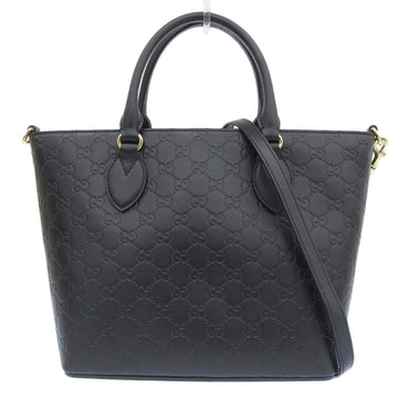 Microguccissima Tote Bag Small Leather Tote