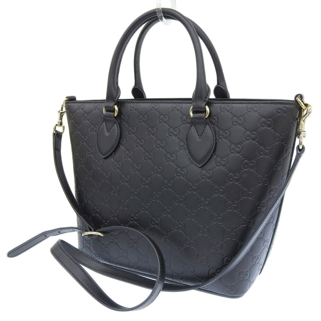 Microguccissima Tote Bag Small Leather Tote