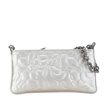 Camellia Clutch Silver Style