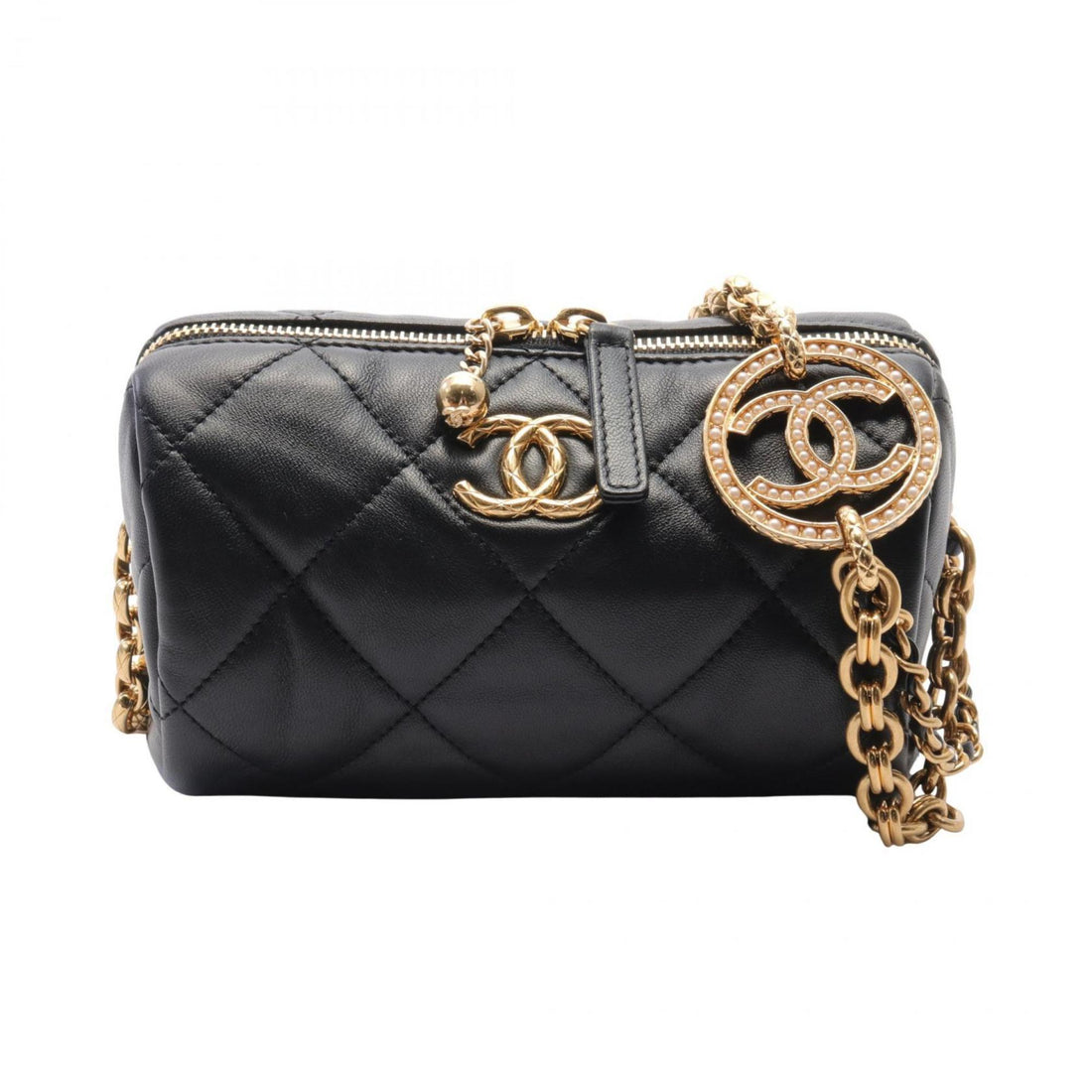 Chanel Vanity Case Quilted Lambskin