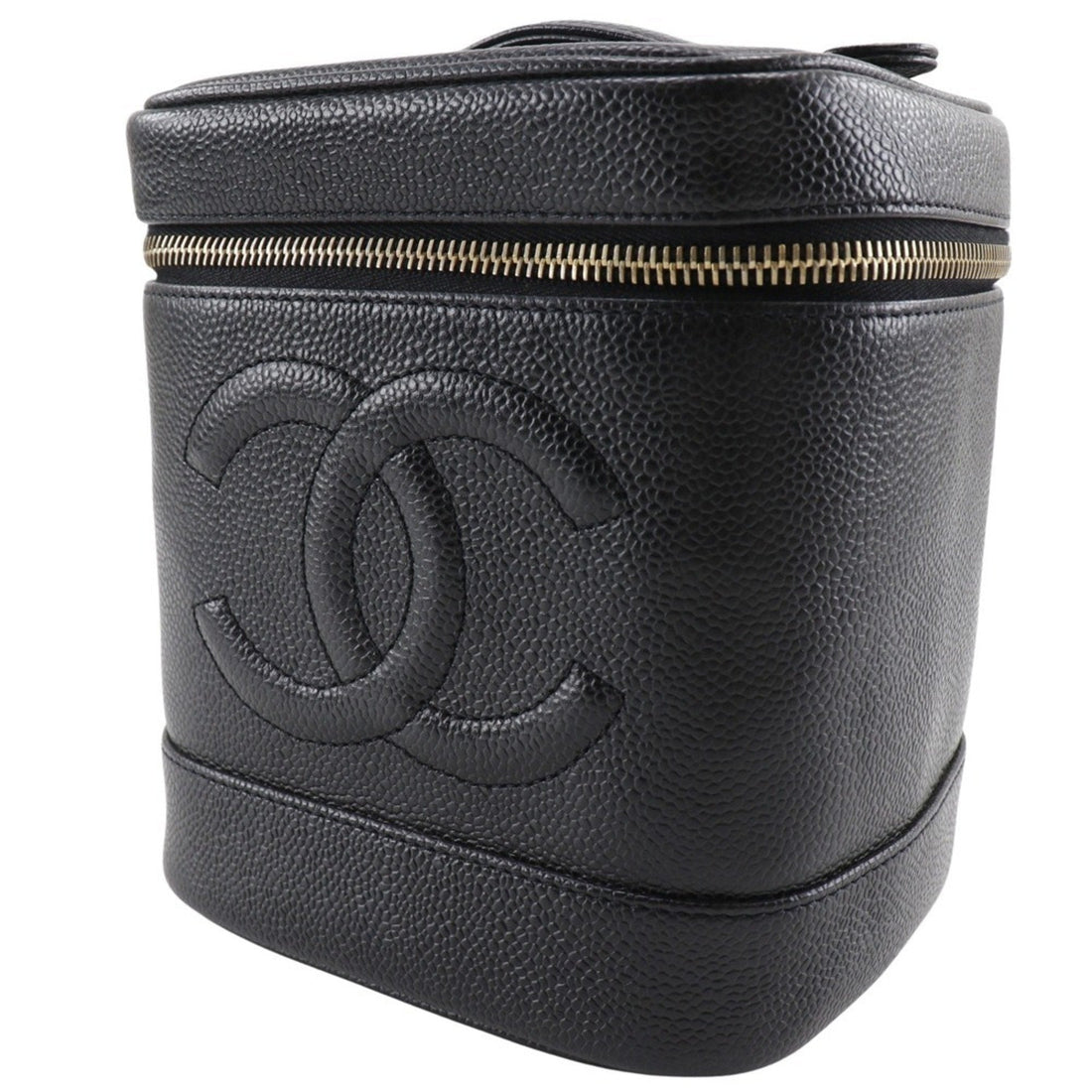 Cosmetic Case Leather Clutch