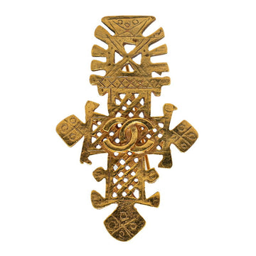 Gold Cross Pin