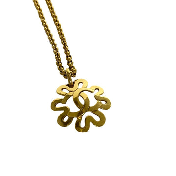 Vintage CC Logo Pendant Necklace