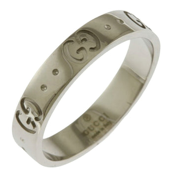 GG Running Band Ring Silver