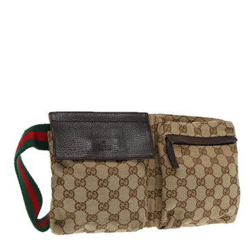 GG Supreme Belt Bag BeigeEbony