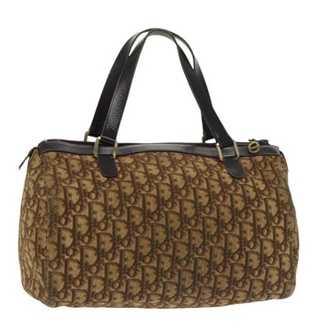 Vintage Dior Tote Brown Canvas