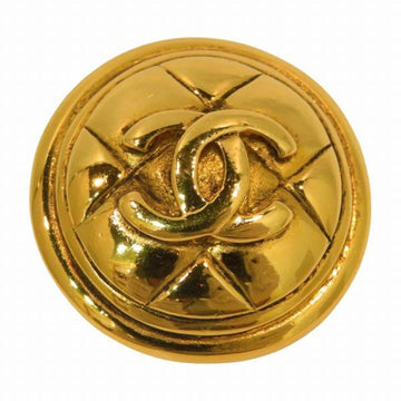 Coco Mark Gold Plated Brooch