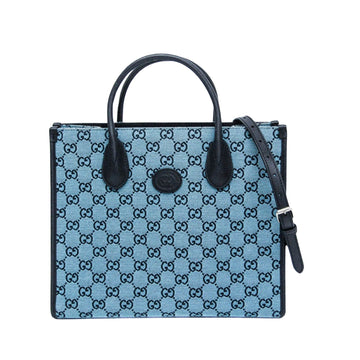 GG Canvas Shoulder Bag with Strap