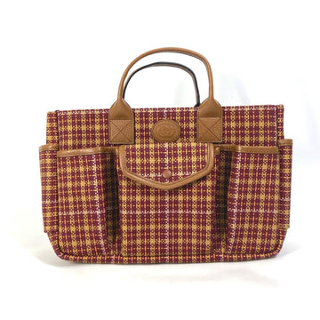 Plaid Tote Handbag