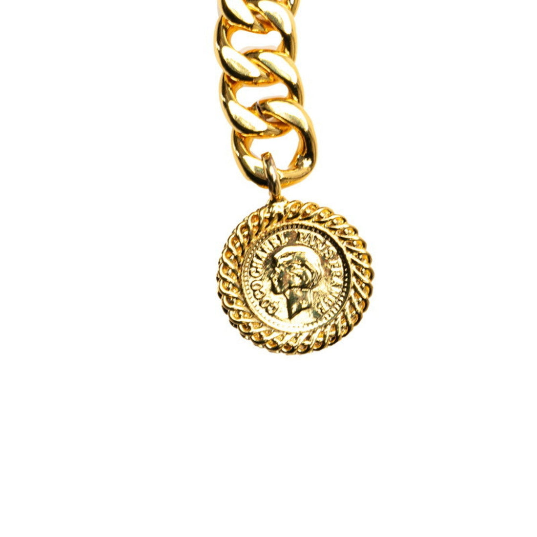 Chain Belt Gold Medallion