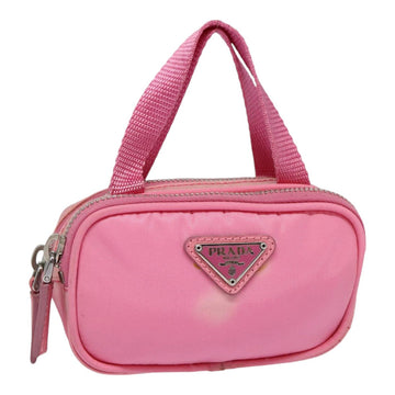 Mini Handbag  Pink Nylon