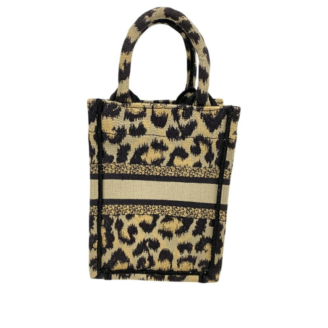 Canvas Book Tote with Dust Bag Made in Italy