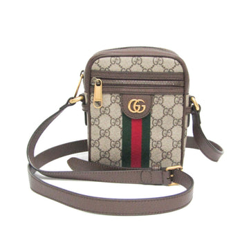 Ophidia Canvas Shoulder Bag