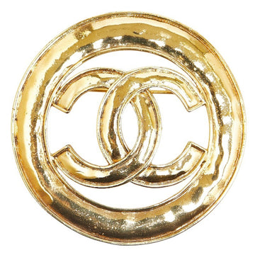 CC Logo Brooch GoldTone