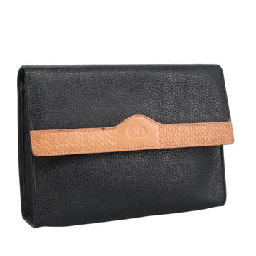 Diorissimo Clutch Leather Handbag