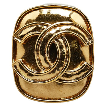CC Logo Button GoldTone