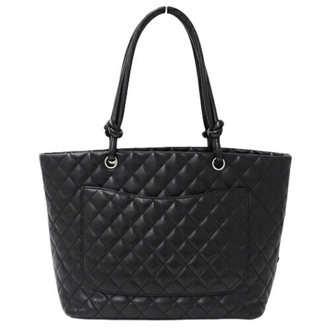 Leather Tote Bag with Minor Wear