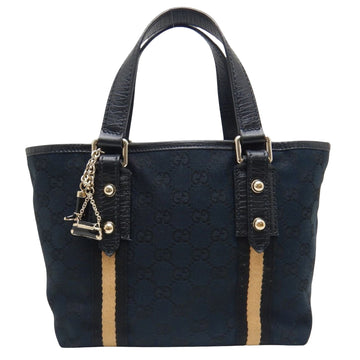 GG Canvas Designer Tote Bag with Charm and Dust Bag