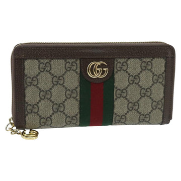 GG Marmont Zip Wallet BeigeBrown