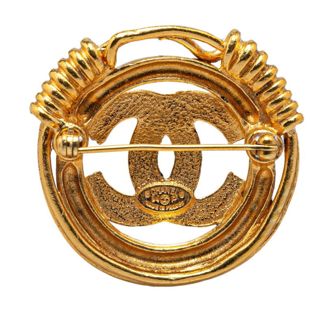Vintage CC Logo Brooch