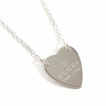 Heart Silver Pendant Necklace