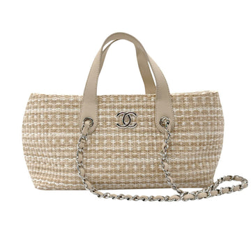 Wicker Shopping Tote Bag