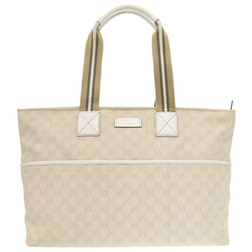 GG Plus Tote Beige Canvas Tote