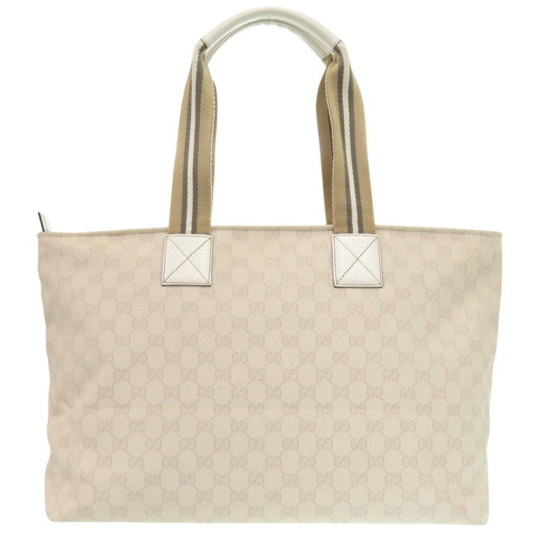 GG Plus Tote Beige Canvas Tote