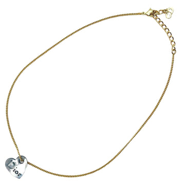 Heart Pendant Necklace Gold Chain