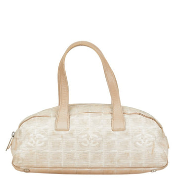 Classic Bowling Bag Beige Canvas