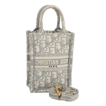 Dior Book Tote Mini Light Grey
