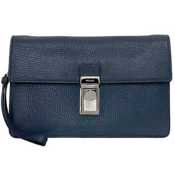Saffiano Leather Clutch 1BA076