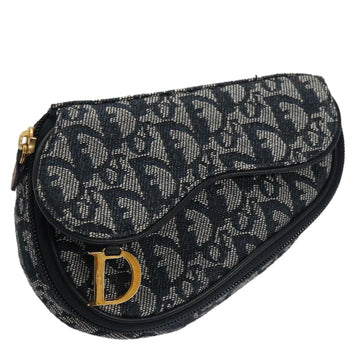 Saddle Clutch Bag Dior Oblique Canvas