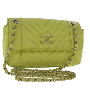 Chevron Quilted Mini Flap Bag