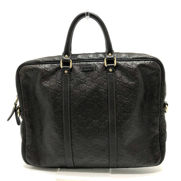 GG Calfskin Leather Briefcase
