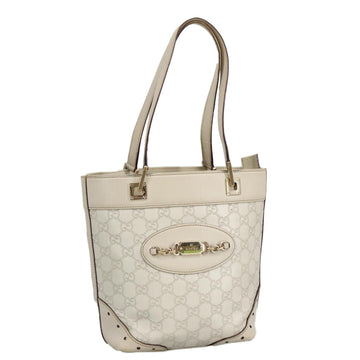GG Monogram Tote OffWhite Leather Tote