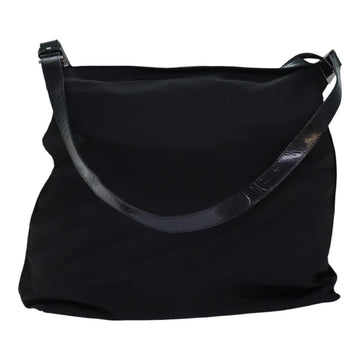 Black Nylon Shoulder Bag