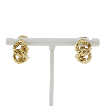 Gold Knot Earrings Classic Style