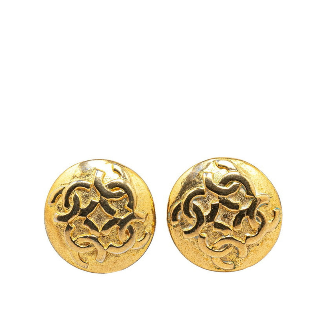Vintage CC Logo Earrings