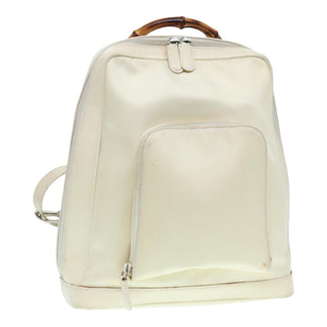 Bamboo Backpack OffWhite