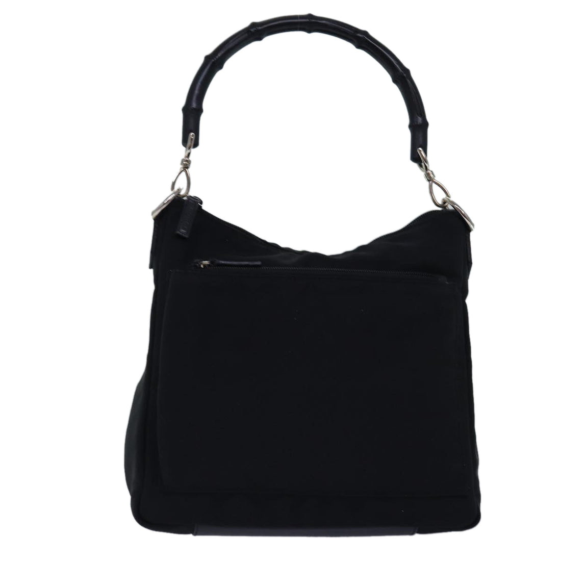 Bamboo Shopper Tote Black Nylon