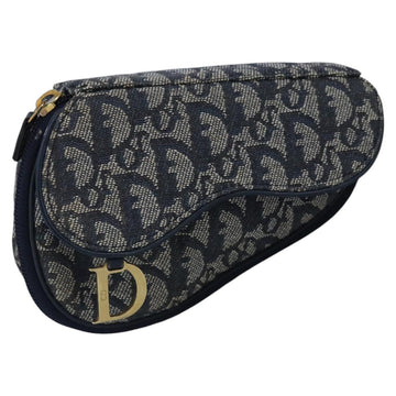 Saddle Pouch Blue Canvas