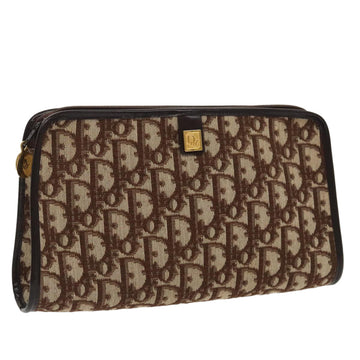 Vintage Dior Clutch Beige and Brown